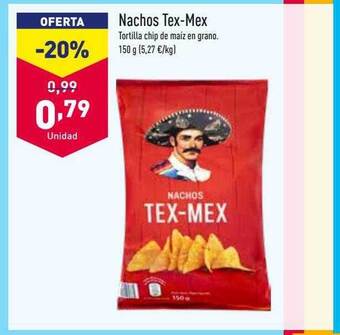 ALDI Nachos tex-mex oferta