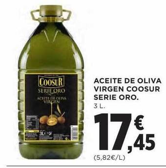 El Corte Inglés Aceite de oliva virgen coosur serie oro oferta