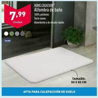 ALDI Home creation alfombra de baño oferta