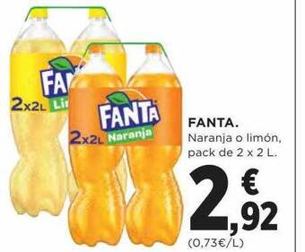 El Corte Inglés Fanta oferta