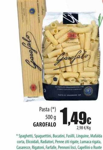 Spar Tenerife Pasta garofalo oferta