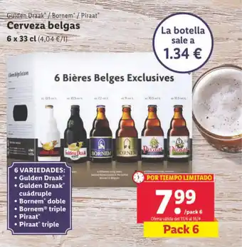 Lidl Cerveza belgas oferta