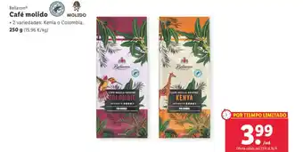 Lidl Café molido oferta