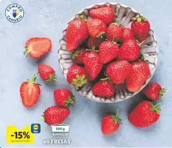 Lidl En fresas oferta