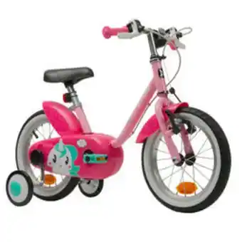 Decathlon Segunda vida - bicicleta niños 14 pulgadas btwin 500 unicornio rosa... - buen0 oferta