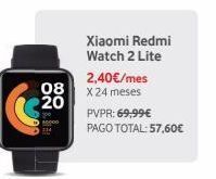 Vodafone Xiaomi redmi pago oferta