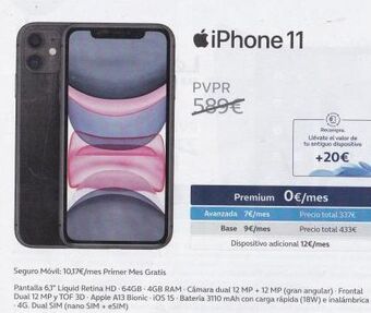 Movistar Iphone 11 oferta