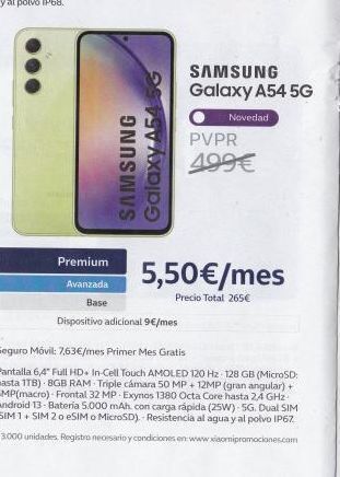 Movistar Samsung galaxy oferta