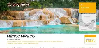 Dvmoo méxico mágico 13 días / 11 noches gudad de méxico, tuxtla gutiérrez, san cristóbal de las casas, cascadas de agua az