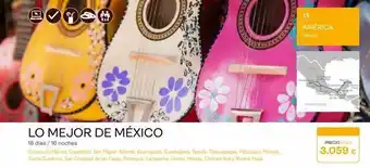 Tui Travel PLC Dviso lo mejor de méxico 18 días / 16 noches ciudad de méxico, querétaro, san miguel allende, guanajuato, guadalajara, teq oferta