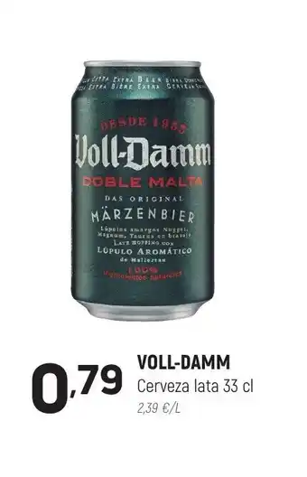 Coviran Voll-Damm Cerveza Lata 33cl oferta