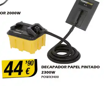 Ideal Bricolaje Decapador Papel Pintado 2300W POWX3400 oferta