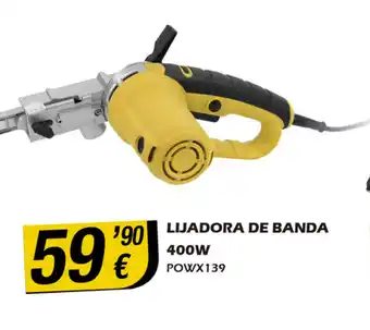 Ideal Bricolaje Lijadora De Banda 400W POWX139 oferta