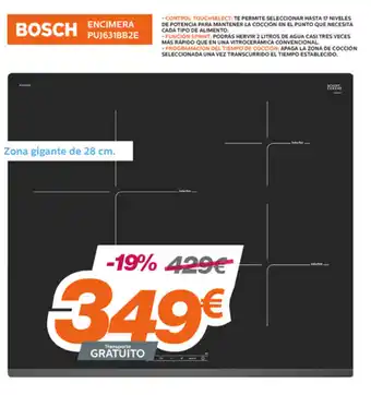 Pascual Martí Bosch ENCIMERA PUJ631BB2E oferta