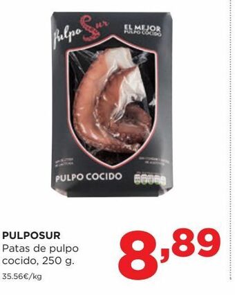 Alimerka Patas de  pulpo cocido oferta