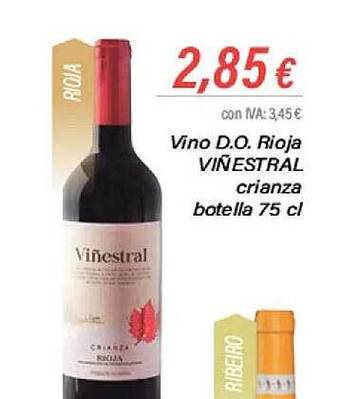 Cash Ifa Vino d.o. rioja viñestral crianza oferta
