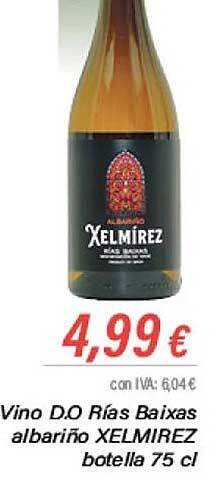 Cash Ifa Vino d.o. rías baixas albariño xelmirez oferta