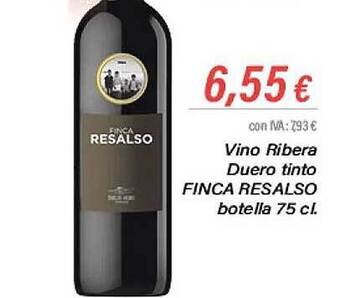 Cash Ifa Vino ribera duero tinto finca resalso oferta