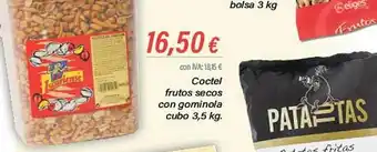 Cash Ifa Coctel frutos secos con gominola cubo oferta