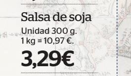 La Sirena Salsa de soja oferta