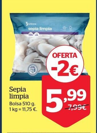 La Sirena Sepia oferta