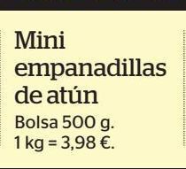La Sirena Empanadillas de atún oferta