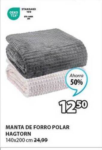 JYSK Manta de forro polar hagtorn oferta