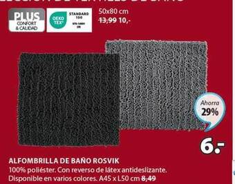 JYSK Alfombrilla de baño rosvik oferta
