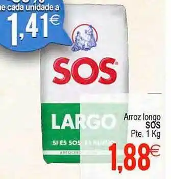 Supermercados Aquí Arroz longo sos pte. oferta