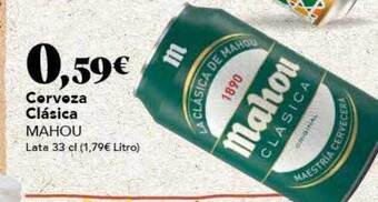 Gadis Cerveza clásica mahou oferta