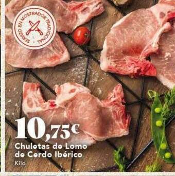 Gadis Chuletas de lomo de cerdo ibérico oferta