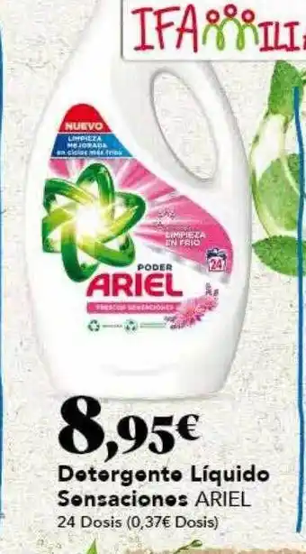 Gadis Detergente liquido sensaciones ariel oferta