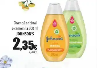 SPAR Lanzarote Champú original o camomila johnson's oferta