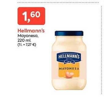 Suma Supermercados Hellmann's mayonesa oferta