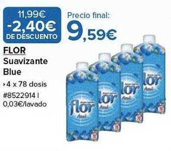 Costco Flor suavizante blue oferta