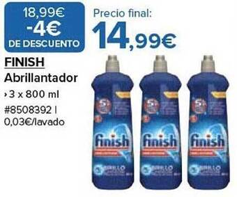 Costco Finish abrillantador oferta
