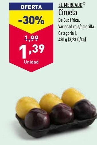 ALDI Ciruelas oferta