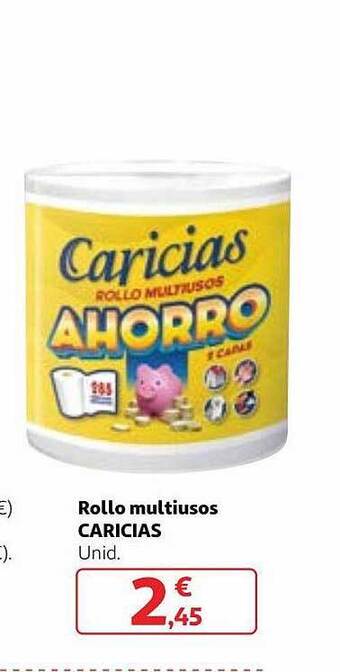 Alcampo Rollo multiusos caricias oferta