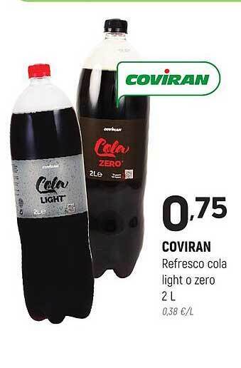 Coviran Coviran refresco cola light o zero oferta