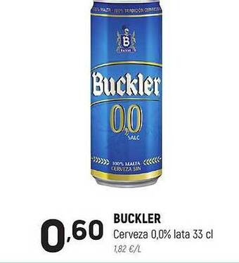 Coviran Buckler cerveza 0.0% oferta
