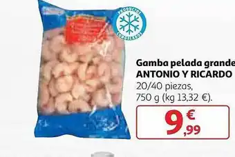 Alcampo Gamba pelada grandes antonio y ricardo oferta