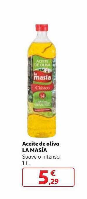Alcampo Aceite de oliva la masía oferta