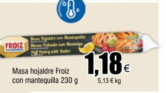 FROIZ Masa Hojaldre Froiz con Mantequilla oferta