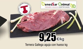 FROIZ Ternera Gallega Aguja Con Hueso Kg oferta