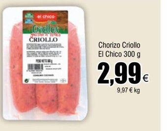 FROIZ Chorizo Criollo El Chico 300 g oferta