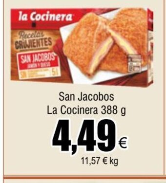 FROIZ San Jacobos La Cocinera 388 g oferta