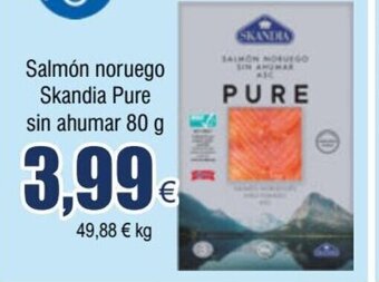 FROIZ Salmón Noruego Skandia Pure Sin Ahumar 80 g oferta