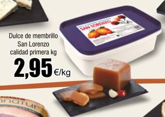 FROIZ Dulce de Membrillo San Lorenzo Calidad Primera Kg oferta