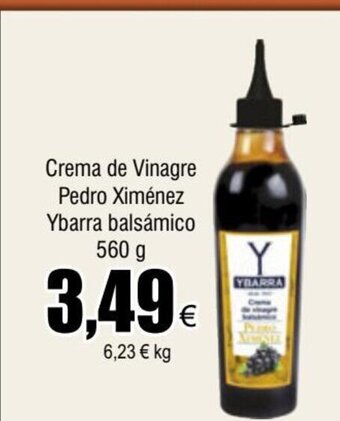 FROIZ Crema de Vinagre Pedro Ximénez Ybarra Balsámico 560g oferta
