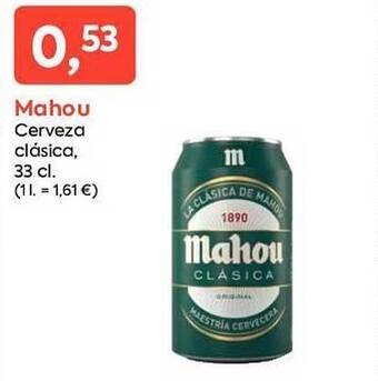 Suma Supermercados Mahou cerveza clásica oferta